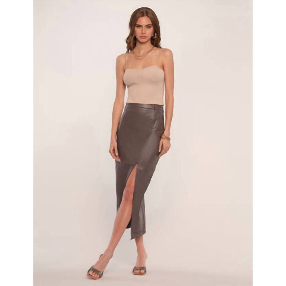 NEW HEARTLOOM shoshanna skirt in bark